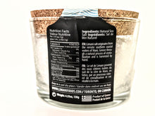 Load image into Gallery viewer, Limani Sea Salt / Fleur De Sel ALL NATURAL hand harvested in cork capped glass jar, 130g (4.55oz)