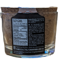 Load image into Gallery viewer, Limani Smoked Sea Salt, All Natural Greek Finishing Fleur de Sel, 130g (4.55oz), hand harvested from Mani, Greece